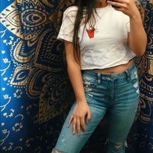 Beer Pong Cropped top